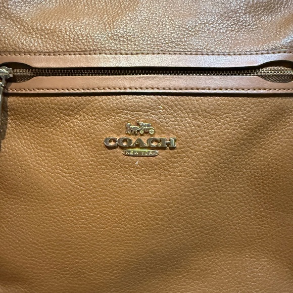 Coach Tan Crossbody Bag - Picture 2 of 3